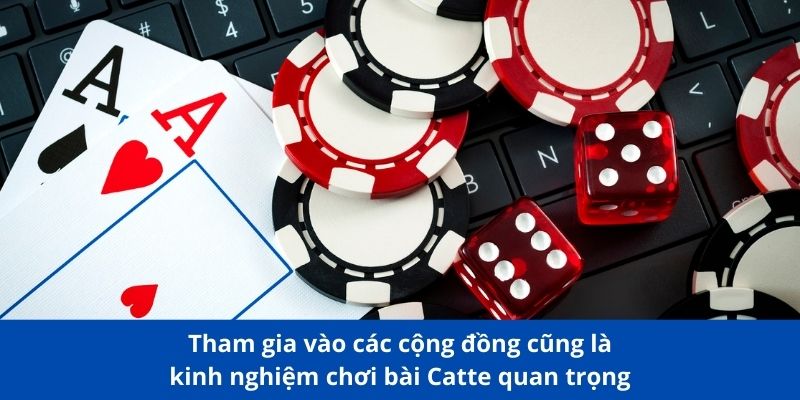 Kinh nghiệm chơi bài Catte 188BET: Hướng dẫn thắng lớn 4 Tham gia vào cộng đồng là kinh nghiệm chơi bài Catte quan trọng